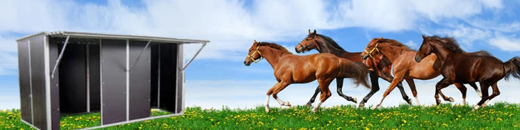 Mobile Pferdeboxen
