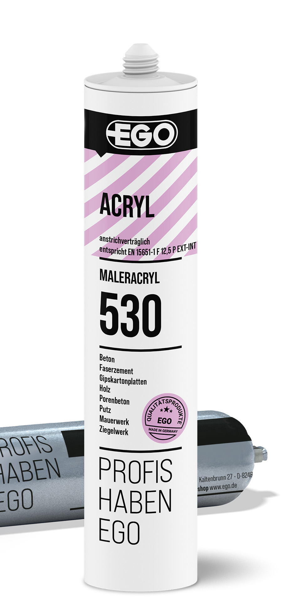EGOCRYL 530 MALERACRYL weiss 310 ml Kartusche